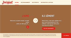 Desktop Screenshot of painsjacquet.com
