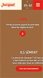 Mobile Screenshot of painsjacquet.com